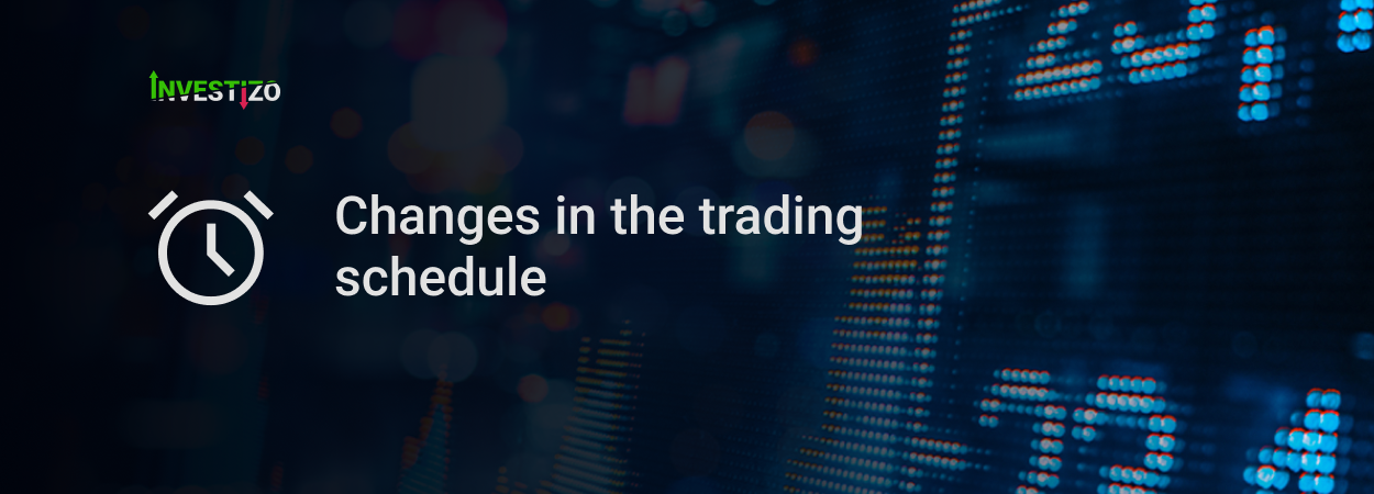 Changes in Trading Schedule Due to Labour Day